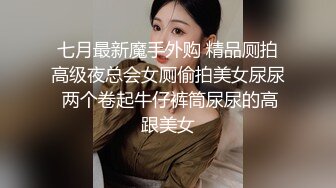 七月最新魔手外购 精品厕拍高级夜总会女厕偷拍美女尿尿 两个卷起牛仔裤筒尿尿的高跟美女