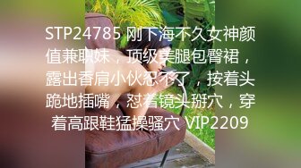 STP24785 刚下海不久女神颜值兼职妹，顶级美腿包臀裙，露出香肩小伙忍不了，按着头跪地插嘴，怼着镜头掰穴，穿着高跟鞋猛操骚穴 VIP2209